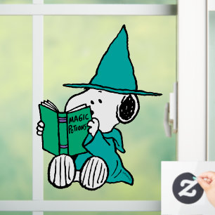 Autocollant Pour Fenêtre Peanuts Snoopy Potions Magiques Halloween