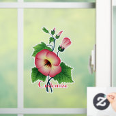 Autocollant Pour Fenêtre Pearly Pink Flowers Thunder_Cove (Maison)