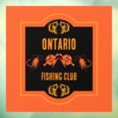 Autocollant Pour Fenêtre Pêche au volant Canada (Feuille 3)