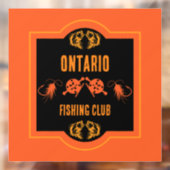 Autocollant Pour Fenêtre Pêche au volant Canada (Feuille 2)