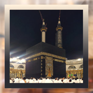 Autocollant Pour Fenêtre Pèlerins du Hadj à Fajr, Kaaba, La Mecque, Arabie