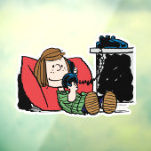 Autocollant Pour Fenêtre Peppermint Patty sur le téléphone (Feuille 3)