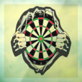 Autocollant Pour Fenêtre Percée vers le Bullseye - Ultimate Dartboard (Feuille 3)