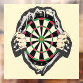 Autocollant Pour Fenêtre Percée vers le Bullseye - Ultimate Dartboard (Feuille 2)