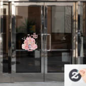 Autocollant Pour Fenêtre Personnalisable (Porte de bureau)