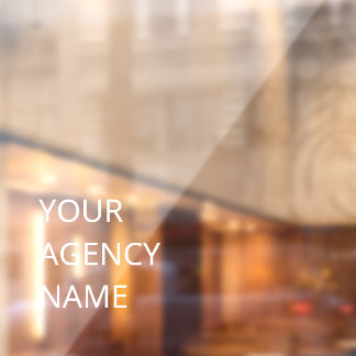 Autocollant Pour Fenêtre Personnalisé