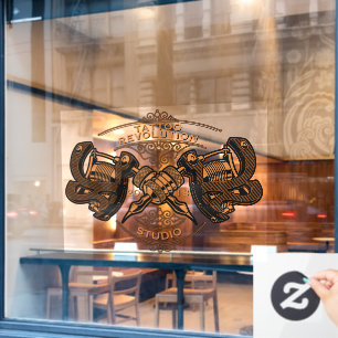 Autocollant Pour Fenêtre Personnaliser la boutique de machines à tatouer en