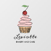 Autocollant Pour Fenêtre Personnaliser la devanture de la boulangerie de cu (Feuille)