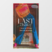 Autocollant Pour Fenêtre Personnaliser minimal moderne 90s Mode Vente Clear (Feuille)