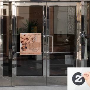 Autocollant Pour Fenêtre Personnaliser Salon Spa avec prix