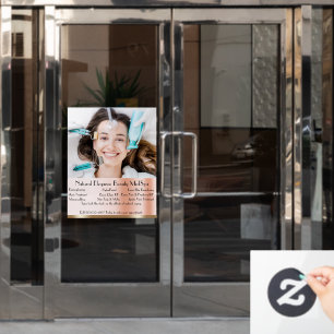 Autocollant Pour Fenêtre Personnaliser Traitement de Beauté de Spa Médical