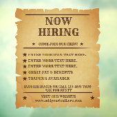 Autocollant Pour Fenêtre Personnaliser Vintage Rustic Générique Maintenant  (Feuille 3)