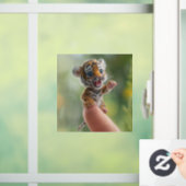 Autocollant Pour Fenêtre petit tigre (Maison)