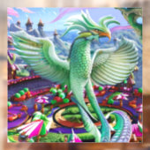 Autocollant Pour Fenêtre Phoenix magique (Feuille 2)