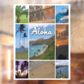 Autocollant Pour Fenêtre Photo de Oahu, Hawaii (Feuille 2)