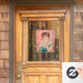 Autocollant Pour Fenêtre Pierre-Auguste Renoir - Actrice Jeanne Samary (Porte d'accueil)