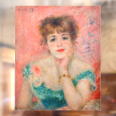 Autocollant Pour Fenêtre Pierre-Auguste Renoir - Actrice Jeanne Samary (Feuille 2)