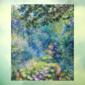 Autocollant Pour Fenêtre Pierre-Auguste Renoir - Chemin dans la Forêt (Feuille 3)