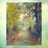 Autocollant Pour Fenêtre Pierre-Auguste Renoir - Dans les bois (Feuille 3)