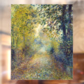 Autocollant Pour Fenêtre Pierre-Auguste Renoir - Dans les bois (Feuille 2)