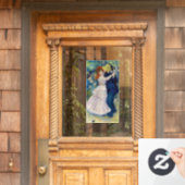 Autocollant Pour Fenêtre Pierre-Auguste Renoir - Danse à Bougival (Porte d'accueil)