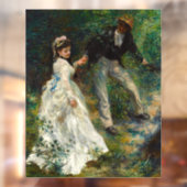 Autocollant Pour Fenêtre Pierre-Auguste Renoir - La Promenade (Feuille 2)