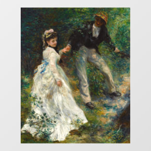 Autocollant Pour Fenêtre Pierre-Auguste Renoir - La Promenade