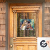 Autocollant Pour Fenêtre Pierre-Auguste Renoir - Lecture (Porte d'accueil)