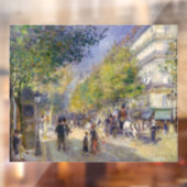 Autocollant Pour Fenêtre Pierre-Auguste Renoir - Paris, Grands Boulevards (Feuille 2)