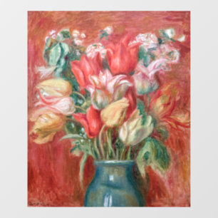 Autocollant Pour Fenêtre Pierre-Auguste Renoir - Tulip Bouquet