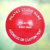 Autocollant Pour Fenêtre Pilates Studio Propriétaire Pilates Classe Pilates (Feuille 3)