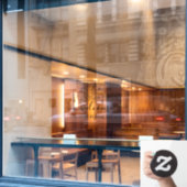 Autocollant Pour Fenêtre PixDezines Aquarelle Purple Rose Hydrangeas (Fenêtre de café)