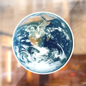 Autocollant Pour Fenêtre Planète Terre (Feuille 2)
