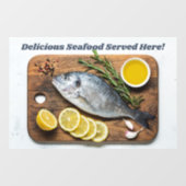 Autocollant Pour Fenêtre Poisson Dorado (Feuille)