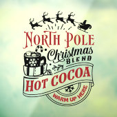 Autocollant Pour Fenêtre Pôle Nord - Art du mot (Feuille 3)