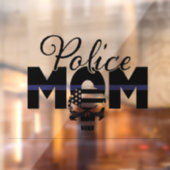 Autocollant Pour Fenêtre Police Maman Valise auto (Feuille 2)