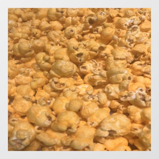 Autocollant Pour Fenêtre Popcorn (Feuille)