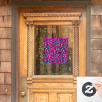 Poster de animal de Cheetah Leopard rose moderne