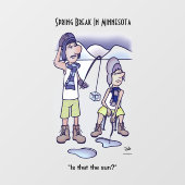 Autocollant Pour Fenêtre Printemps (Feuille)