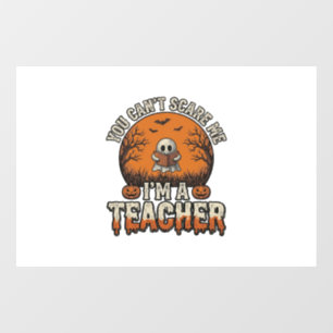 Autocollant Pour Fenêtre Professeur Halloween Vous Ne Pouvez Pas Me Faire P