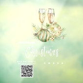 Autocollant Pour Fenêtre *~* Promotionnel AP20 Noël Cheer QR (Feuille 3)