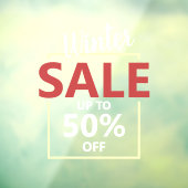 Autocollant Pour Fenêtre Publicité de vente pour entreprise moderne (Feuille 3)