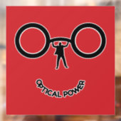 Autocollant Pour Fenêtre Puissance optique (Feuille 2)