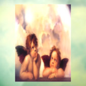 Autocollant Pour Fenêtre Putti paire d'anges (Feuille 3)