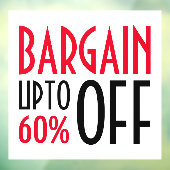 Autocollant Pour Fenêtre Rabais Discount (Feuille 3)