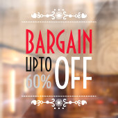 Autocollant Pour Fenêtre Rabais sur les articles décoratifs (Feuille 2)