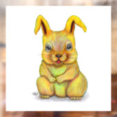 Autocollant Pour Fenêtre Rabbit d'eau (Feuille 2)