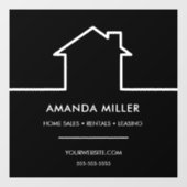 Autocollant Pour Fenêtre Réalisateur personnalisé (Feuille)