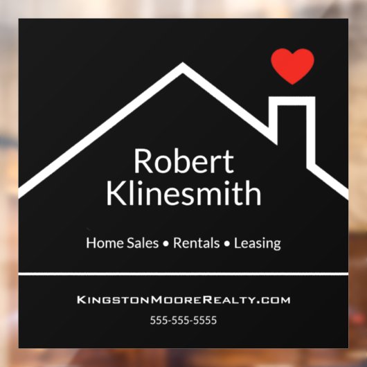 Autocollant Pour Fenêtre Réalisateur personnalisé (Feuille 2)