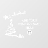 Autocollant Pour Fenêtre Réalisons le logo Magic Christmas Store (Feuille)